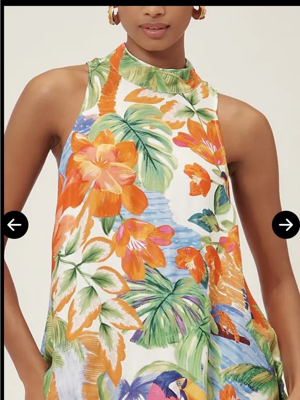 NWT FARM Rio Anthropology Tropical Floral Toucan Maxi Dress Size L